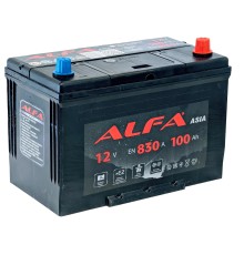ALFA ASIA  100Ah 830A Обратная (R+)