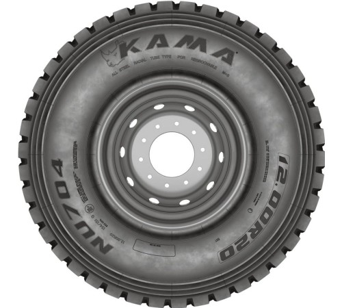 Kama NU 704 12,00R24 162/160K  Ведущая