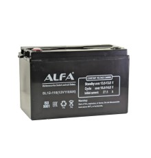 ALFA Тяговый 110Ah L+