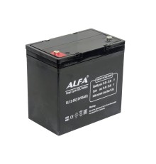 ALFA Тяговый 55Ah L+