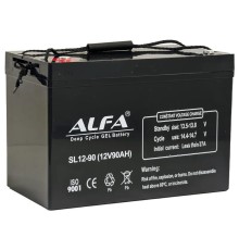 ALFA Тяговый 90Ah L+
