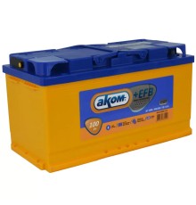 AKOM EFB Euro 6СТ-100VL 100Ah 950A R+