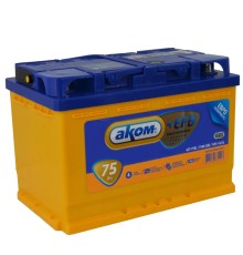 AKOM EFB Euro 6CT-75VL 75Ah 750A R+