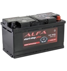 ALFA AGM  95Ah 850A Обратная (R+)