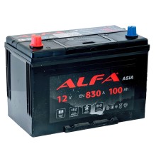ALFA ASIA  100Ah 830A Прямая (L+)