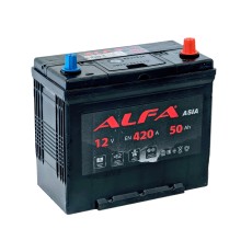 ALFA ASIA  50Ah 420A Обратная (R+)