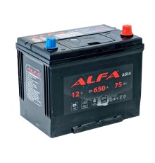 ALFA ASIA  75Ah 650A Обратная (R+)