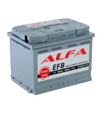 ALFA EFB  66Ah 660A Обратная (R+)
