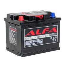 ALFA HYBRID  60Ah 540A Прямая (L+)