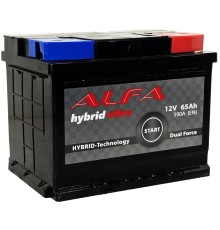 ALFA HYBRID  65Ah 590A Обратная (R+)