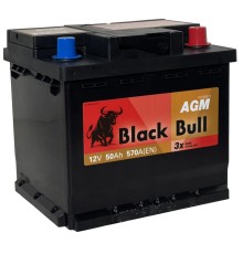 BLACK BULL AGM 50Ah 570A Обратная (R+)
