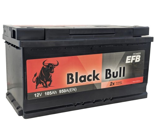 BLACK BULL EFB  105Ah 950A Обратная (R+)
