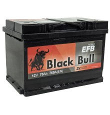 BLACK BULL EFB  70Ah 760A Обратная (R+)