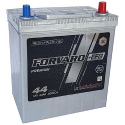 Аккумулятор FORVARD EFB ASIA-44 B19 44Ah/400 Обратная R+ 187x129x220