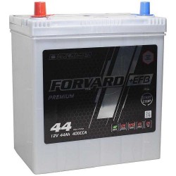 Аккумулятор FORVARD EFB ASIA-44 B19 44Ah/400 Прямая L+ 187x129x220