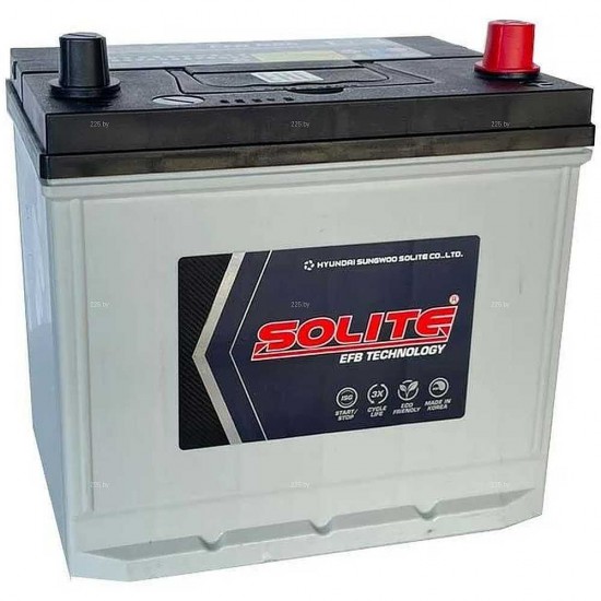 Аккумулятор Solite EFB Q85 70Ah/730 R+ 230x172x200