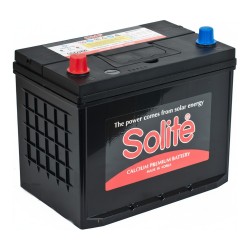 Аккумулятор Solite Silver Premium 55B19R борт тонк. клемма 50Ah/410 L+ 187x135x199