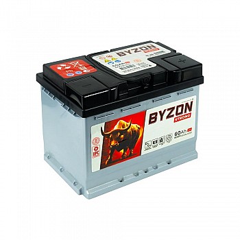 Аккумулятор BYZON 60 Ah BYZON Strong R+ 60Ah/600 Обратная R+ 242x175x190