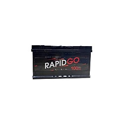 Аккумулятор RAPID 100 Аh Rapid Go R+ 100Ah/820 Обратная R+ 353x175x190