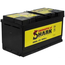 Аккумулятор SHARK 100 Аh Energetic of Shark L+ 100Ah/900 Прямая L+ 353x175x190