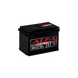 Аккумулятор ALFA 6СТ-75 Hybrid 75Ah/720 Обратная R+ 278x175x190