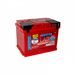 Аккумулятор ELAB 6СТ-62 EFB 62Ah/620 Обратная R+ 242x175x190