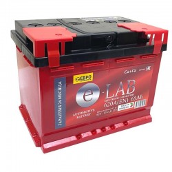 Аккумулятор ELAB 6СТ-65 65Ah/620 Обратная R+ 242x175x190