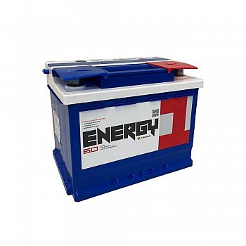 Аккумулятор ENERGY 6СТ-60 60Ah/500 Обратная R+ 242x175x190