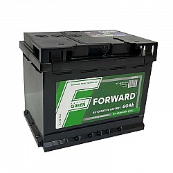 Аккумулятор FORWARD 6СТ-60 GREEN 60Ah/550 Обратная R+ 242x175x190