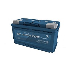 Аккумулятор GLADIATOR 6СТ-92 Dynamic 92Ah/820 Обратная R+ 373x175x190