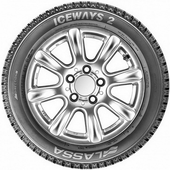 Шина Lassa Iceways 2 185/70R14 88T, TL легковая