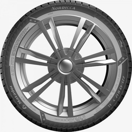 Шина Matador MP 93 Nordicca 225/55R17 101V, TL легковая