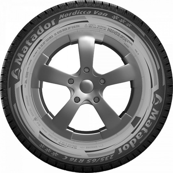 Шина Matador Nordicca Van 215/65R15C 104/102T, TL легковая