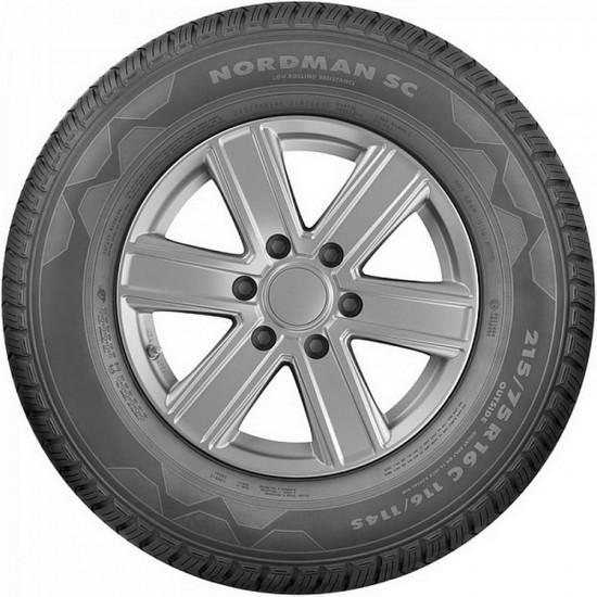 Шина Ikon Nordman SC 215/75R16C 116/114S, TL легковая