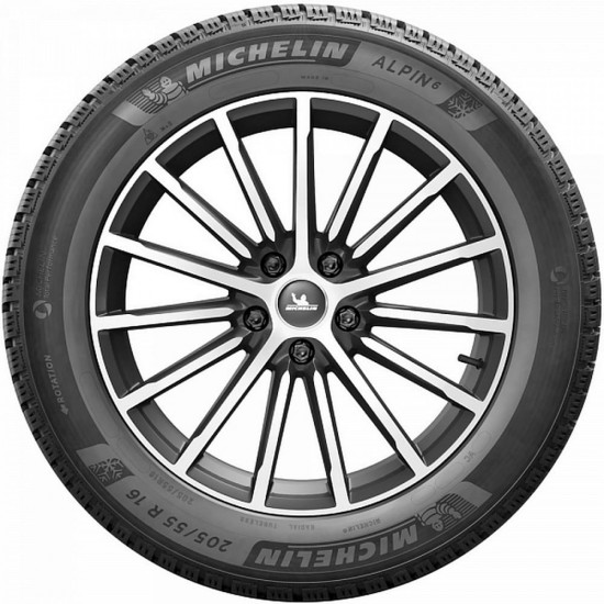 Шина Michelin Alpin 6 195/60R18 96H, TL легковая