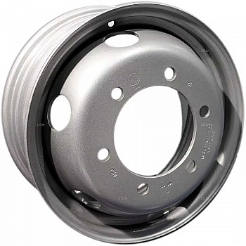 Колесный диск Asterro 00067743 6x17,5 6x205 D161 ET115 внутр. вент. Серебристый грузовой