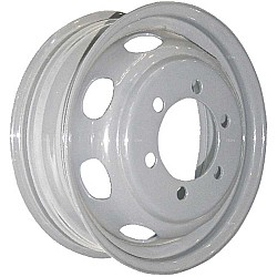 Колесный диск JC wheel 6x17,5 6x222,25 D164 ET127 Серебристый грузовой