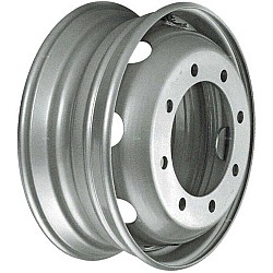 Колесный диск Asterro 1907B 7,50x19,5 8x275 D221 ET134 креп.плоский 21,5мм. внутр. вент. Серебристый грузовой