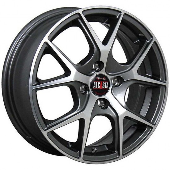 Диск Alcasta M52 GMF Графитовый 6 х 15 PCD 4/100.0 ET48 DIA54,1