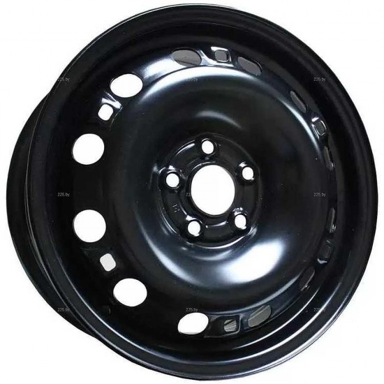 Диск Magnetto 15007 AM Черный 6 х 15 PCD 5/100 ET38 DIA57,1