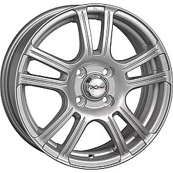 Диск X-trike X-105М Насыщеный серебристый 6 х 15 PCD 4/98 ET35 DIA58,5