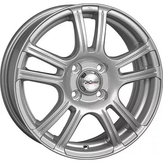 Диск X-trike X-105М Насыщеный серебристый 6 х 15 PCD 4/98 ET35 DIA58,5