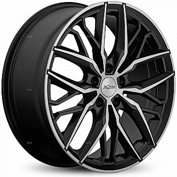 Диск X-trike X-133 Черный с полированной лицевой стороной 7,5 х 18 PCD 5/108 ET36 DIA65,1