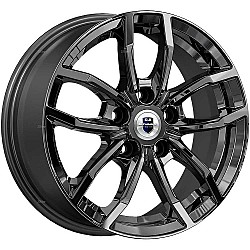 Диск K&K KC1048-dpl Фрост Тёмно-графитовый 6,5 х 15 PCD 5/112 ET43 DIA57,1