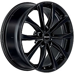 Диск MAK Wolf Чёрный глянцевый с полированной лицевой частью 6,5 х 16 PCD 5/108 ET45 DIA65,1