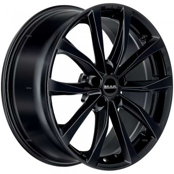 Диск MAK Wolf Чёрный глянцевый с полированной лицевой частью 8 х 20 PCD 5/112 ET30 DIA76