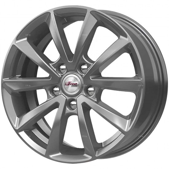 Диск iFree Скайрим Чёрный глянцевый 6,5 х 16 PCD 5/112 ET46 DIA57,1