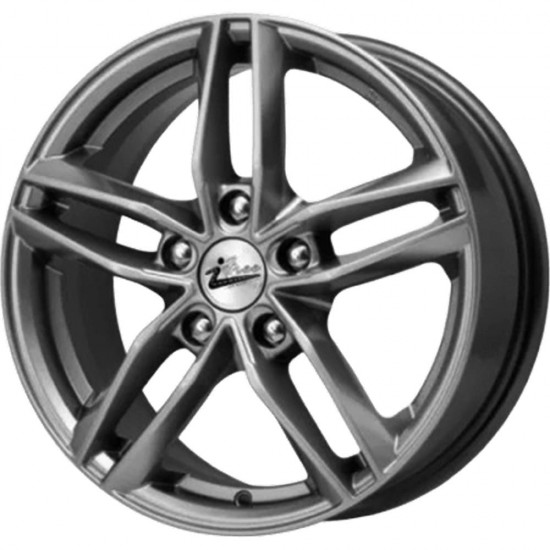 Диск iFree Moskva Серый тёмный глянцевый 6,5 х 16 PCD 5/114,3 ET40 DIA66,1