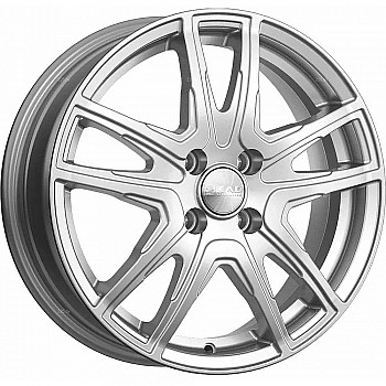 Диск Skad Фабиан Серебристый 6 х 16 PCD 4/100 ET41 DIA60,1