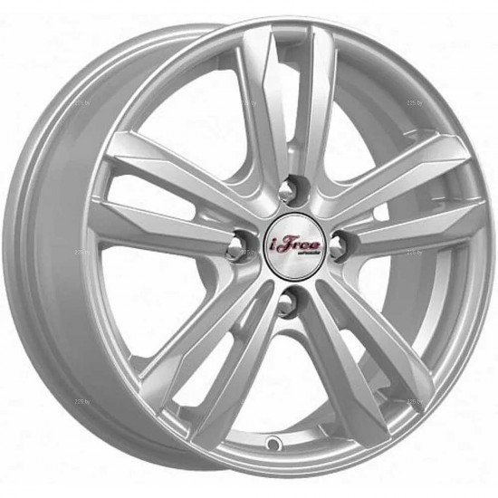 Диск iFree Маскот Серебристый 6 х 15 PCD 4/100 ET45 DIA67,1